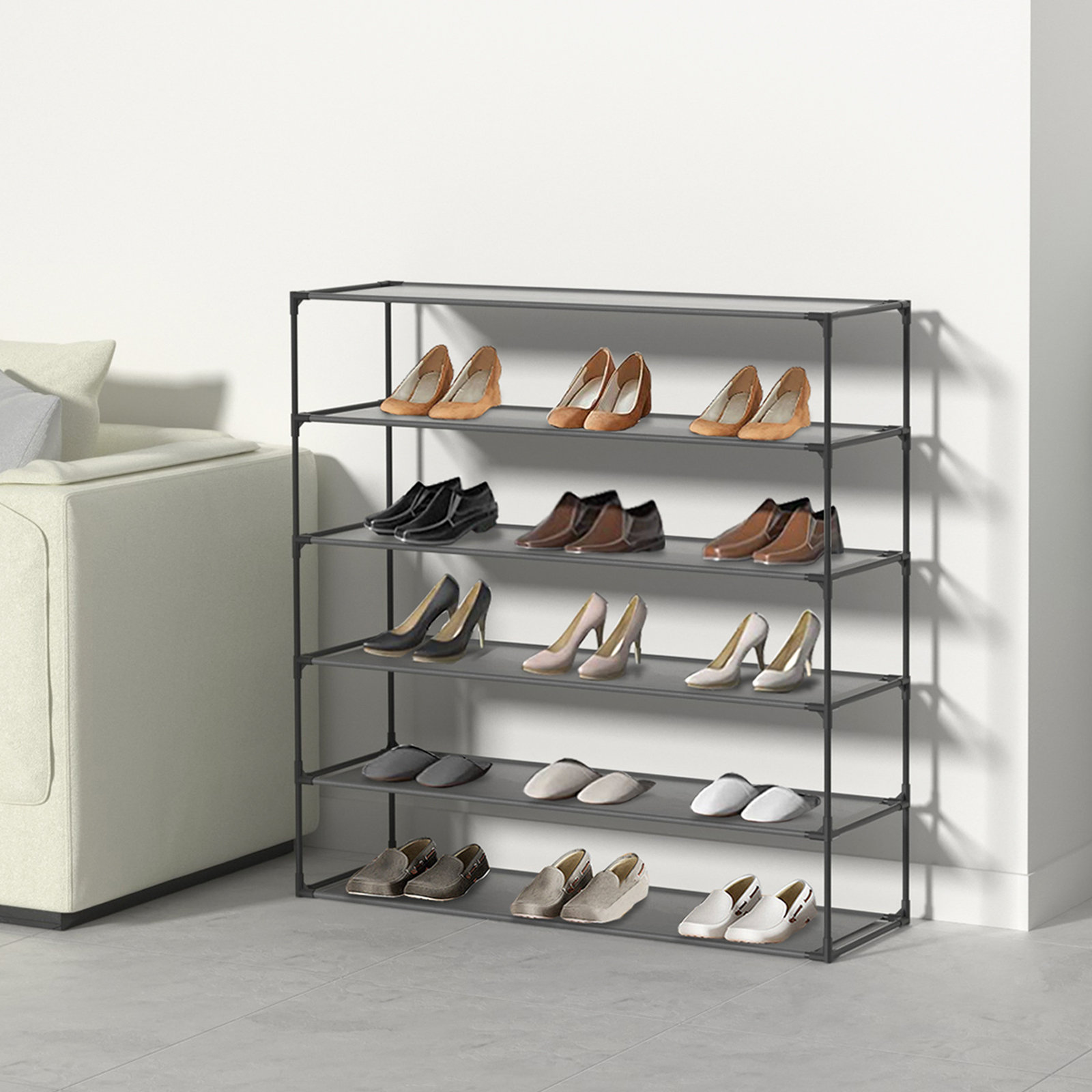 Rebrilliant Pair Shoe Rack Reviews Wayfair